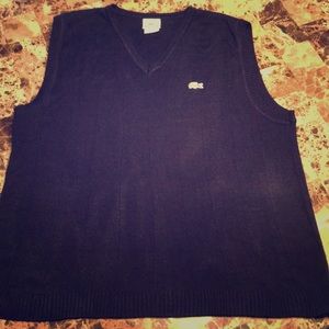 Lacoste sweater vest